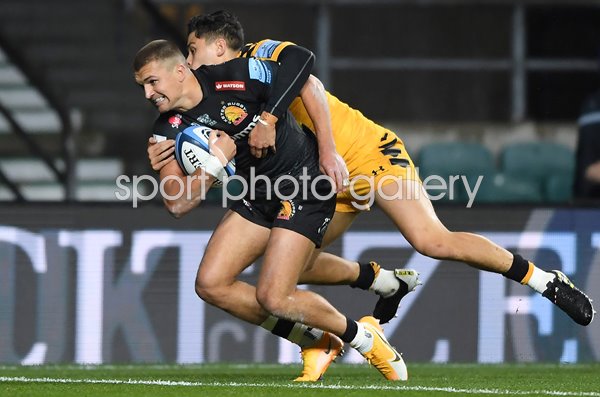 Henry Slade Exeter scores v Wasps Premiership Final 2020
