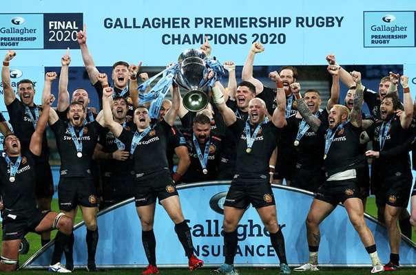 Exeter Chiefs Premiership Rugby Champions Twickenham 2020