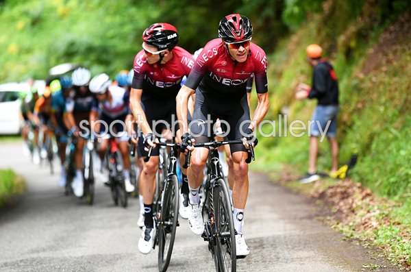 Chris Froome & Tao Geoghegan Hart Great Britain Stage 3 Giro 2020