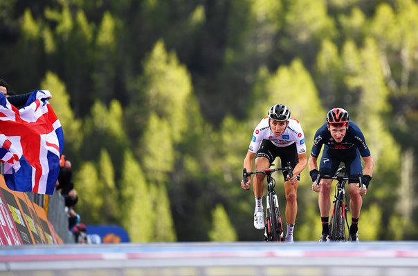 Tao Geoghegan Hart & Jai Hindley Stage 18 Giro 2020