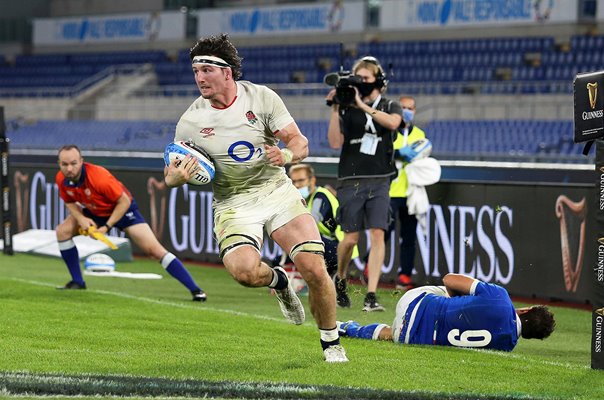 Tom Curry England scores decisive bonus point try Rome 6 Nations 2020