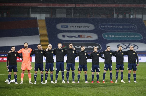 Scotland Team v Serbia EURO 2020 Play-Off Finals 
