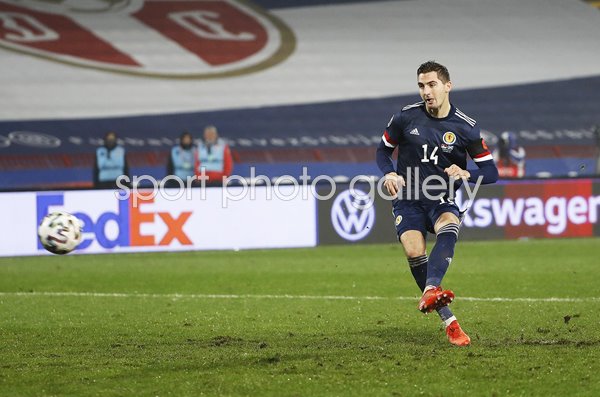 Kenny McLean Scotland penalty Play-Off Finals Belgrade 2020