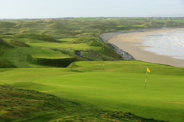 Ballybunion Old Course 10th green & 11th hole Co. Kerry Ireland