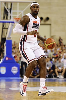 LeBron James USA v Argentina Basketball Exhibition Game 2012