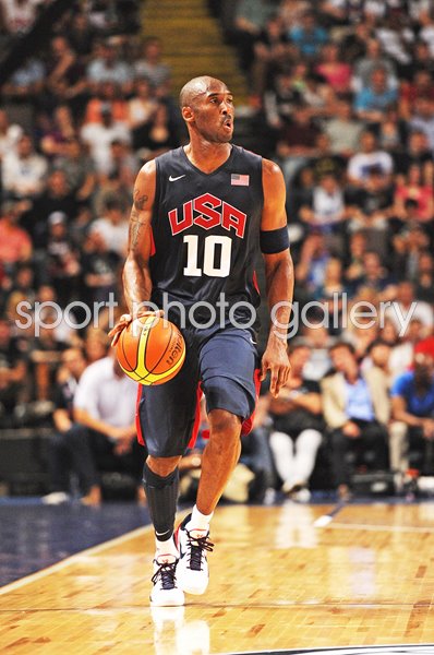 Kobe Bryant USA v Great Britain Basketball Exhibition Game 2012