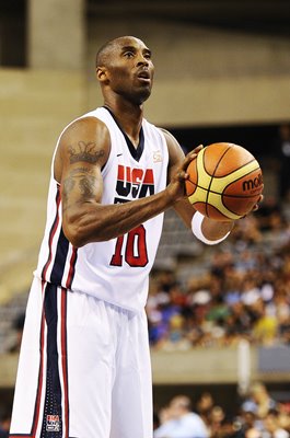 Kobe Bryant USA v Argentina Basketball Exhibition Game 2012
