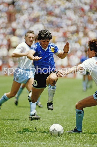Diego Maradona Argentina v England World Cup Mexico City 1986