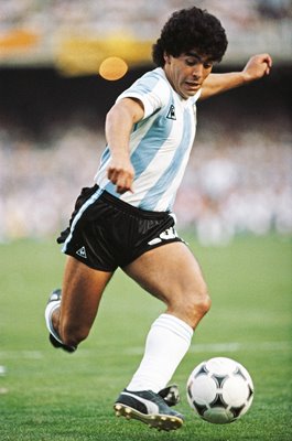Diego Maradona Argentina 1985