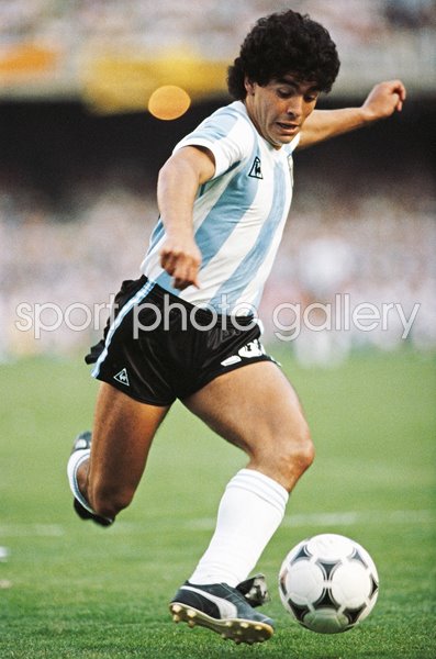 Diego Maradona Argentina 1985