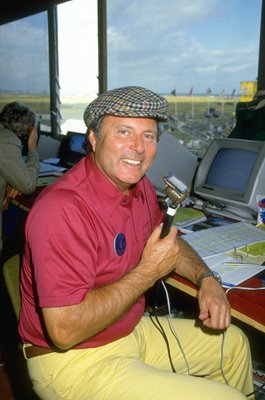 Peter Alliss Legendary BBC Commentator Open Championship 1985