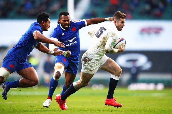 Elliot Daly England v France Autumn Nations Cup Final Twickenham 2020