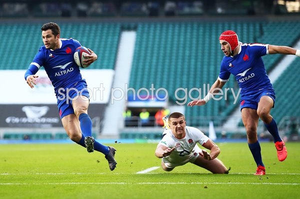 Brice Dulin France v England Autumn Nations Cup Final 2020