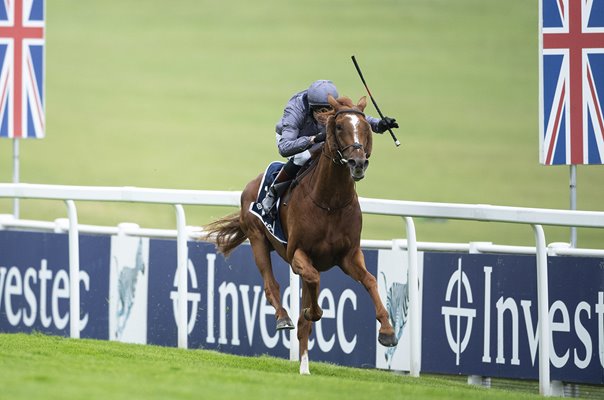 Derby Winners Serpentine and Emmet McNamara Epsom 2020