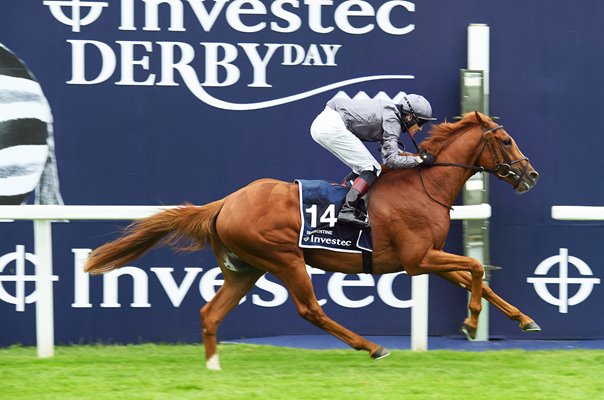 Serpentine and Emmet McNamara winners Epsom Derby 2020