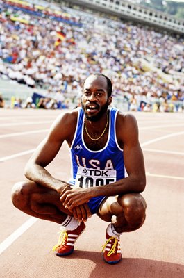 Ed Moses USA 400m Hurdles Legend World Athletics Rome 1987