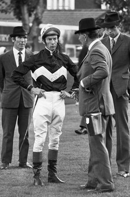 Lester Piggott Jockey & Trainer Ryan Price Sandown 1971