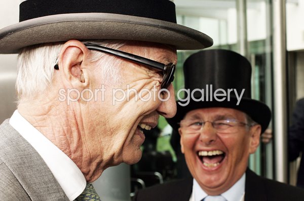 Lester Piggott & Willie Carson Legendary British Jockeys Royal Ascot 2007
