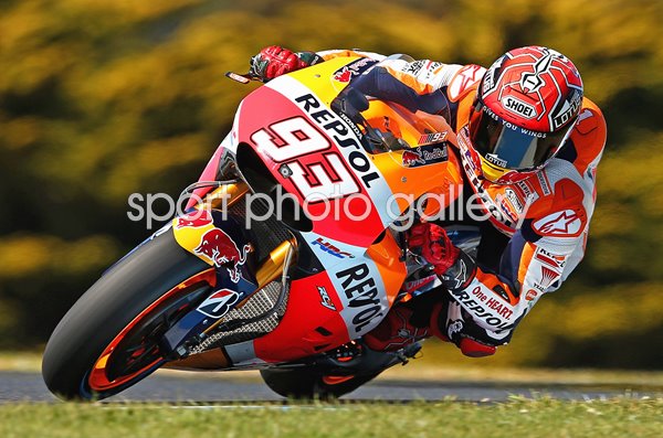 Marc Marquez Spain Australian Moto GP Phillip Island 2015