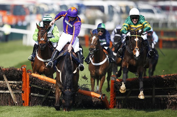 Tony McCoy riding Jezki win Doom Bar Aintree Hurdle 2015