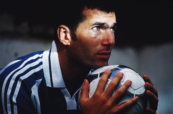 Zinedine Zidane Juventus portrait Turin 1999