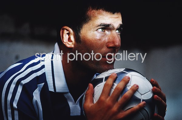Zinedine Zidane Juventus portrait Turin 1999