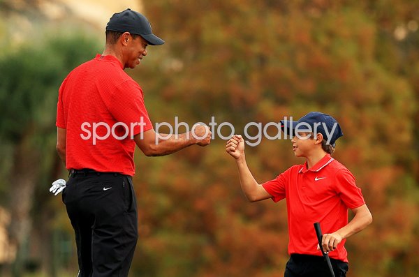 Tiger and Charlie Woods PNC Father & Son Championship Orlando 2020