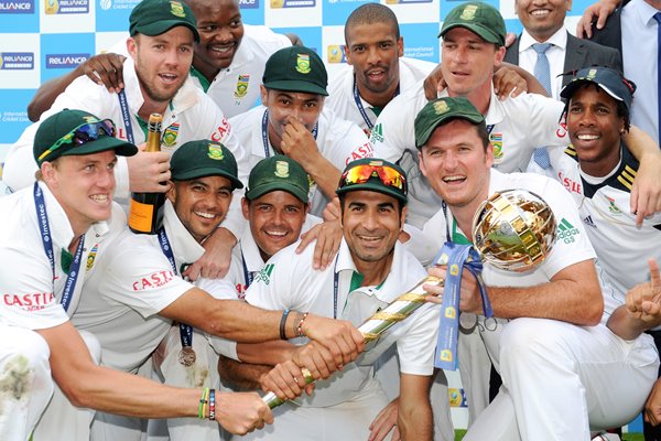 South Africa become World's #1 Test Team 2012