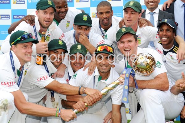 South Africa become World's #1 Test Team 2012