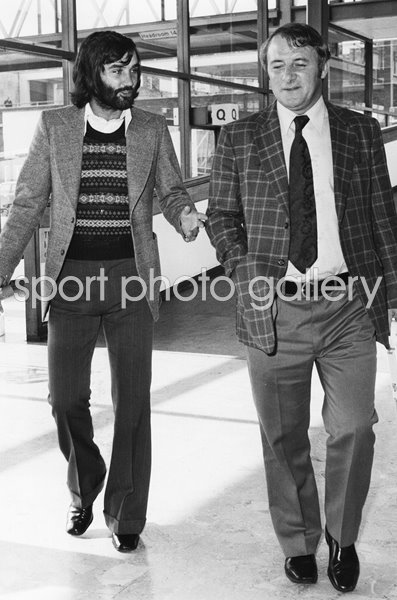 George Best & Tommy Docherty Manchester United 