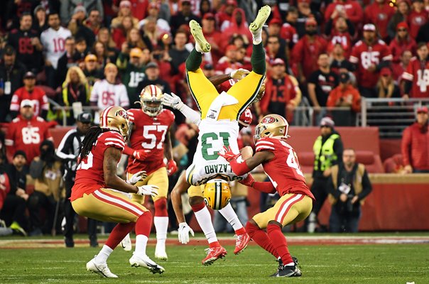 Allen Lazard Green Bay v Emmanuel Moseley 49ers NFC Championship 2020