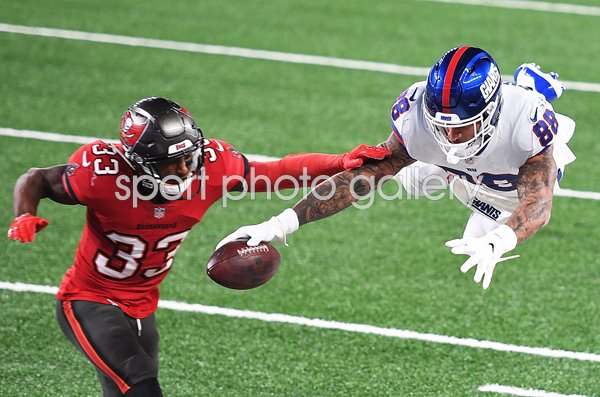 Evan Engram New York Giants v Jordan Whitehead Tampa Bay 2020
