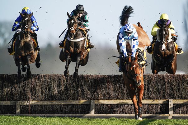 Nico de Boinville riding Altior win Newbury Races 2020