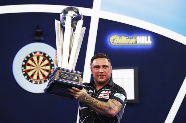 Gerwyn Price Wales PDC World Darts Champion London 2021