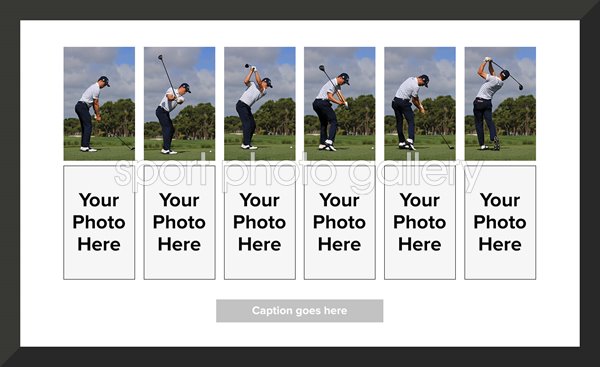 Justin Thomas Golf Swing Comparison Collage