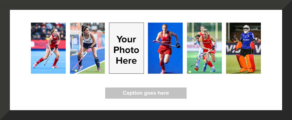 Great Britain Women Hockey Superstars Collage