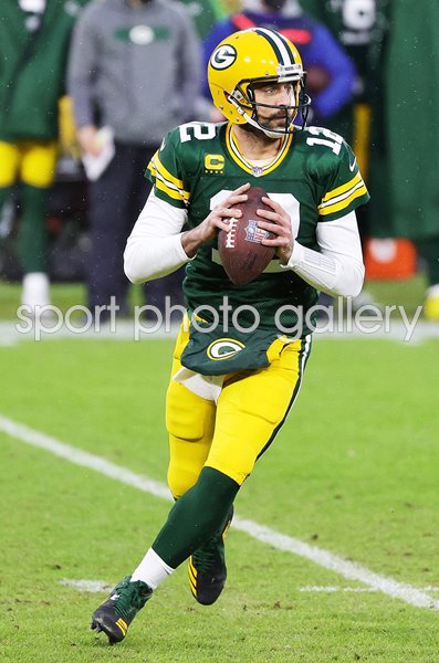 Aaron Rodgers Green Bay Packers v Rams Lambeau Field 2021
