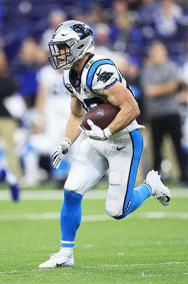 Christian McCaffrey Carolina v Colts Lucas Oil Stadium 2019