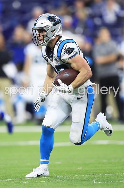 Christian McCaffrey Carolina v Colts Lucas Oil Stadium 2019