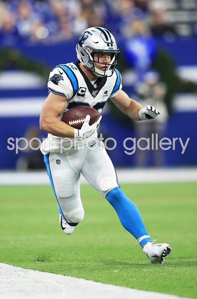 Christian McCaffrey Carolina Panthers v Colts Lucas Oil Stadium 2019