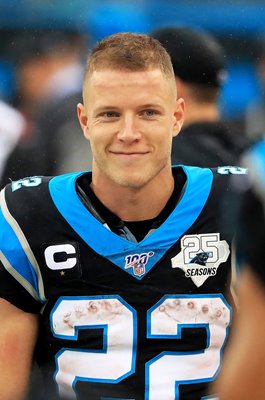 Christian McCaffrey Carolina Panthers v New Orleans Saints 2019