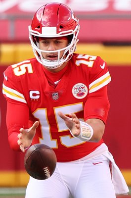 Quarterback Patrick Mahomes Kansas City Chiefs v Browns 2021