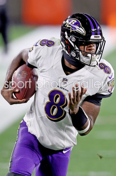 Lamar Jackson Baltimore Ravens v Cleveland Browns Ohio 2020