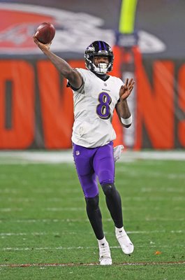Lamar Jackson Baltimore Ravens v Cleveland Browns 2020