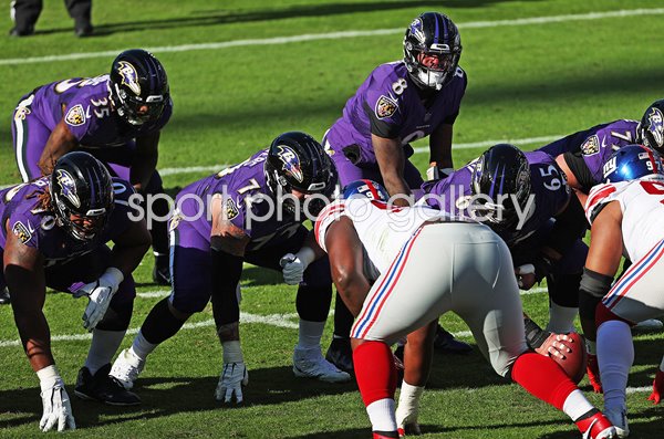 Quarterback Lamar Jackson Baltimore Ravens v New York Giants 2020