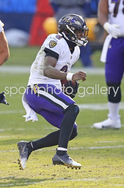 Lamar Jackson Baltimore Ravens v Tennessee Titans Nashville 2021