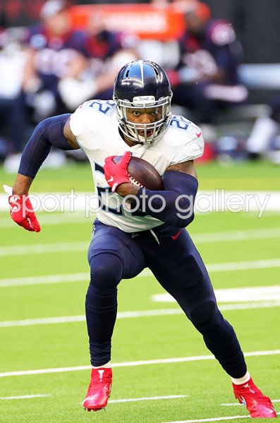Derrick Henry Tennessee Titans running back v Houston Texans 2021