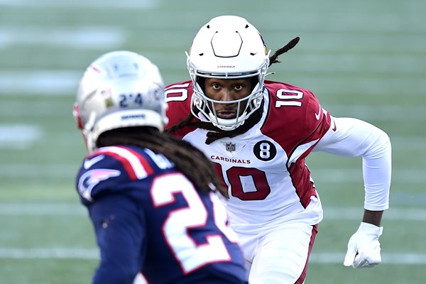 DeAndre Hopkins Arizona Cardinals v Stephen Gilmore Patriots 2020