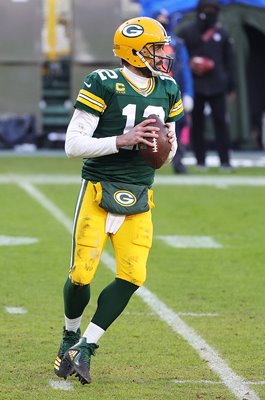 Aaron Rodgers Green Bay v Tampa Bay NFC Championship 2021