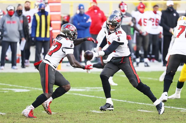 Tom Brady & Ronald Jones Tampa Bay v Packers NFC Championship 2021